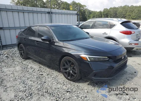 2022 Honda Civic Sport из США, поврежденный, VIN 2HGFE2F52NH527715